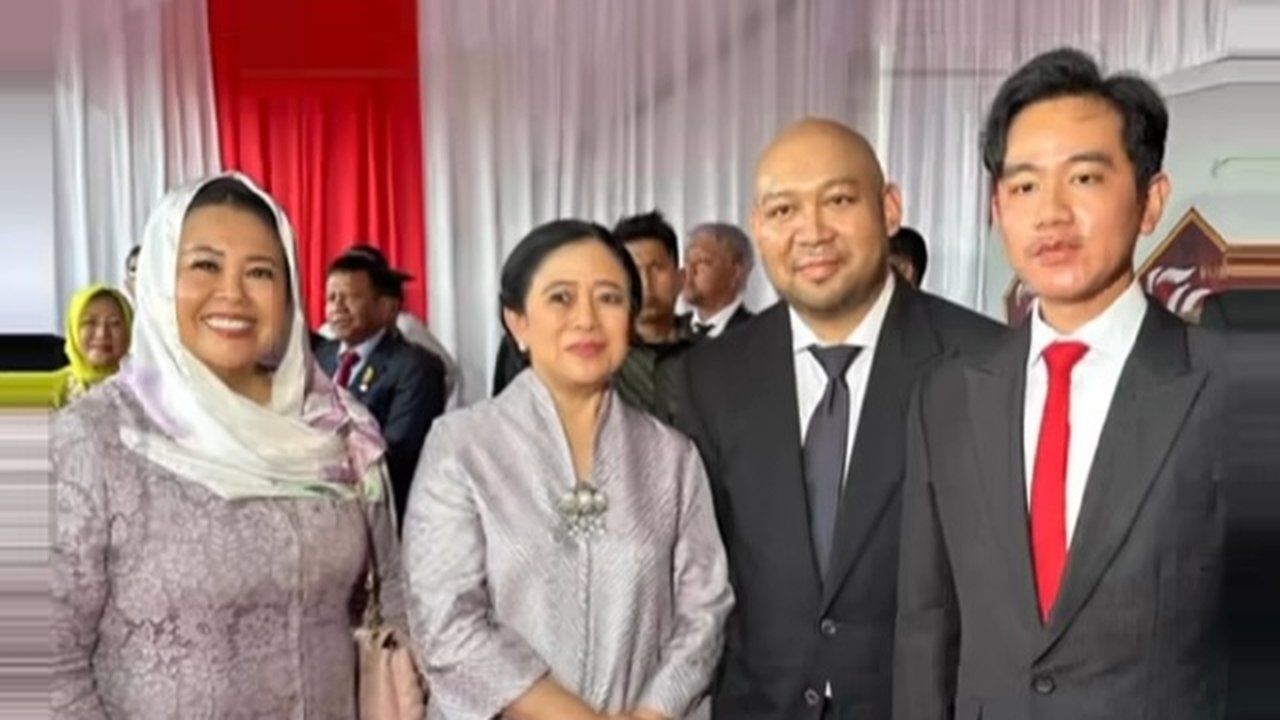 Foto Yenny Wahid, Puan, Didit dan Gibran