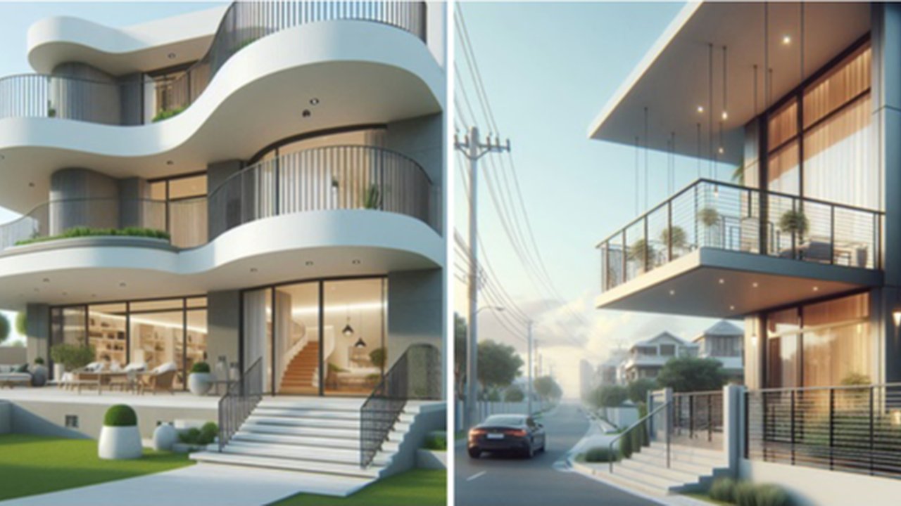 Desain Railing Balkon Minimalis