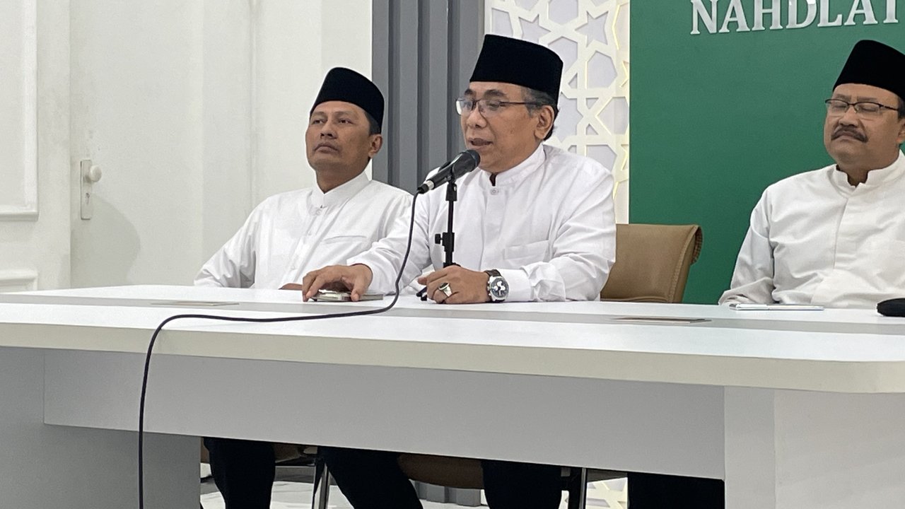 <p>Ketua Umum Pengurus Besar Nahdlatul Ulama (PBNU) KH Yahya Cholil Staquf atau Gus Yahya (Liputan6.com/Ady Anugrahadi)</p>