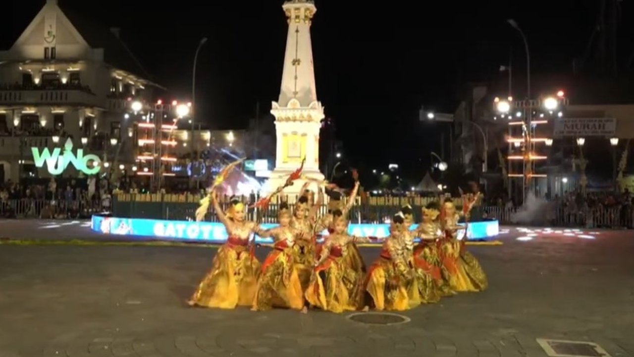 Kemeriahan Wayang Jogja Night Carnival