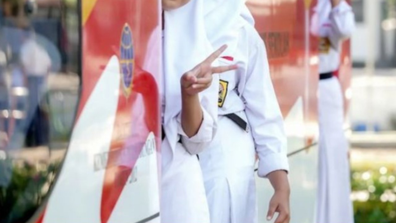 Peresmian bus sekolah Bantul