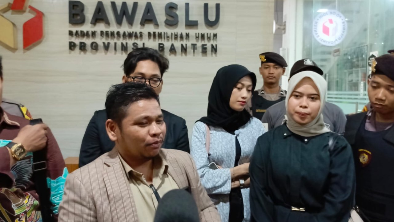 pilkada banten panas cagub dilaporkan ke bawaslu