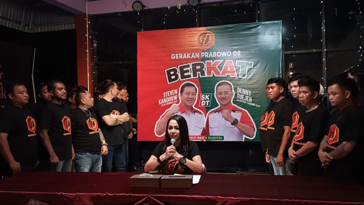Ketua Umum Gerakan Prabowo 08 Nancy Angela Hendriks