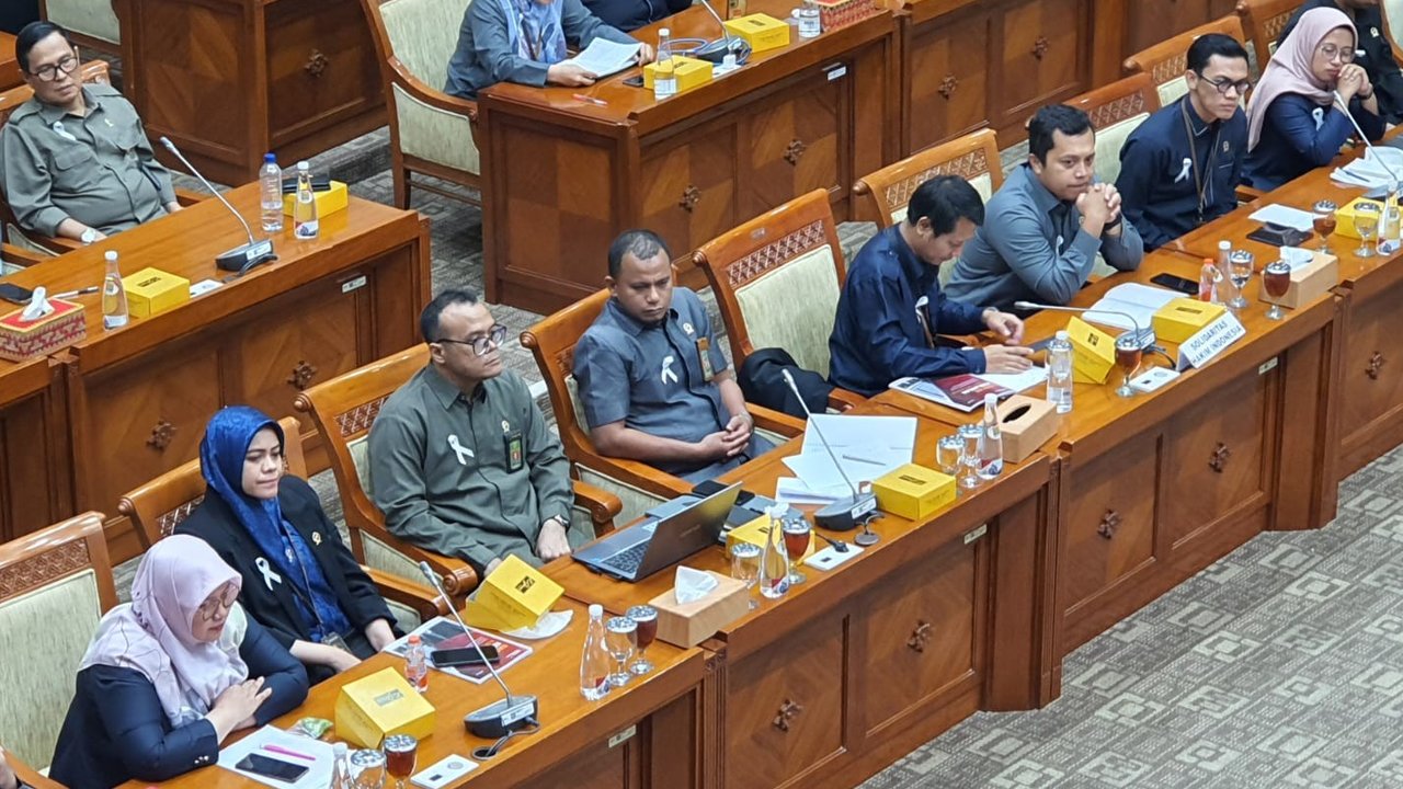 Solidaritas Hakim Indonesia Ngadu ke DPR