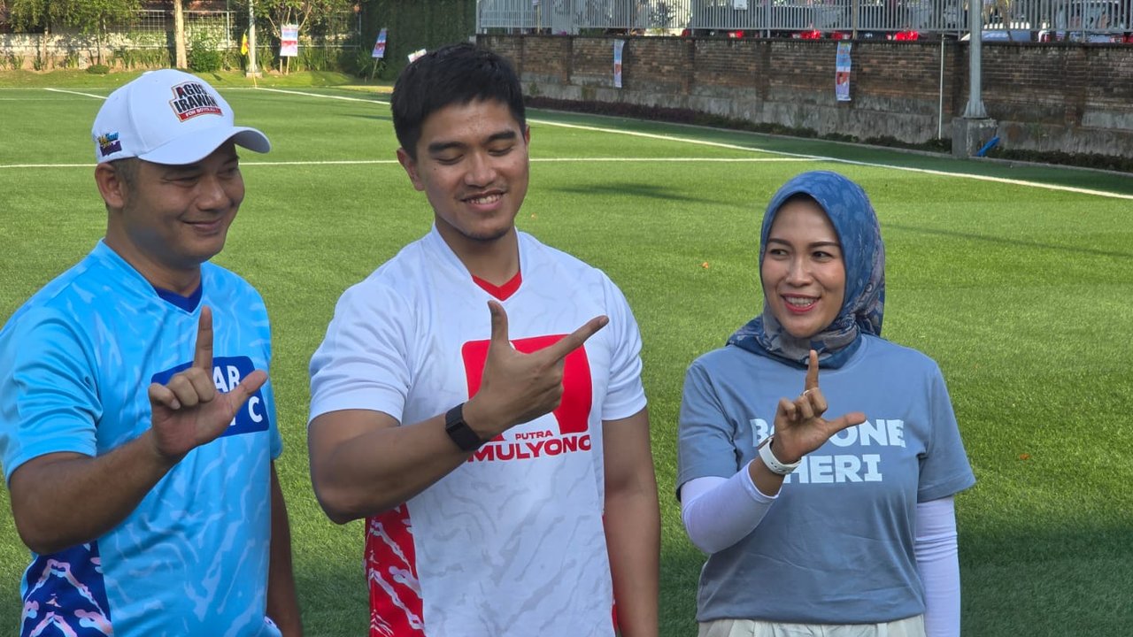 Kaesang Pangarep di Tegal