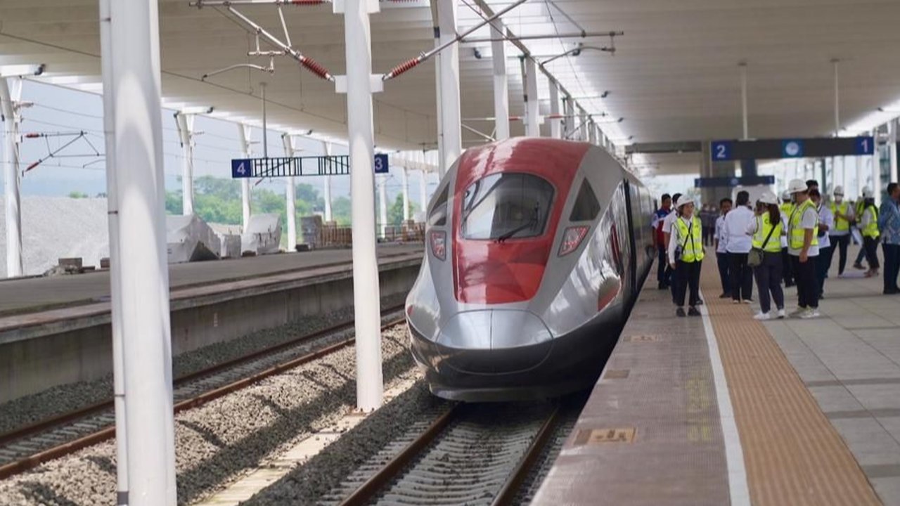 <p>PT Kereta Cepat Indonesia China memastikan bahwa Kereta Cepat Jakarta Bandung (KCJB) siap tampil dalam gelaran G20 Showcase pada 16 November 2022. (Dok KCIC)</p>