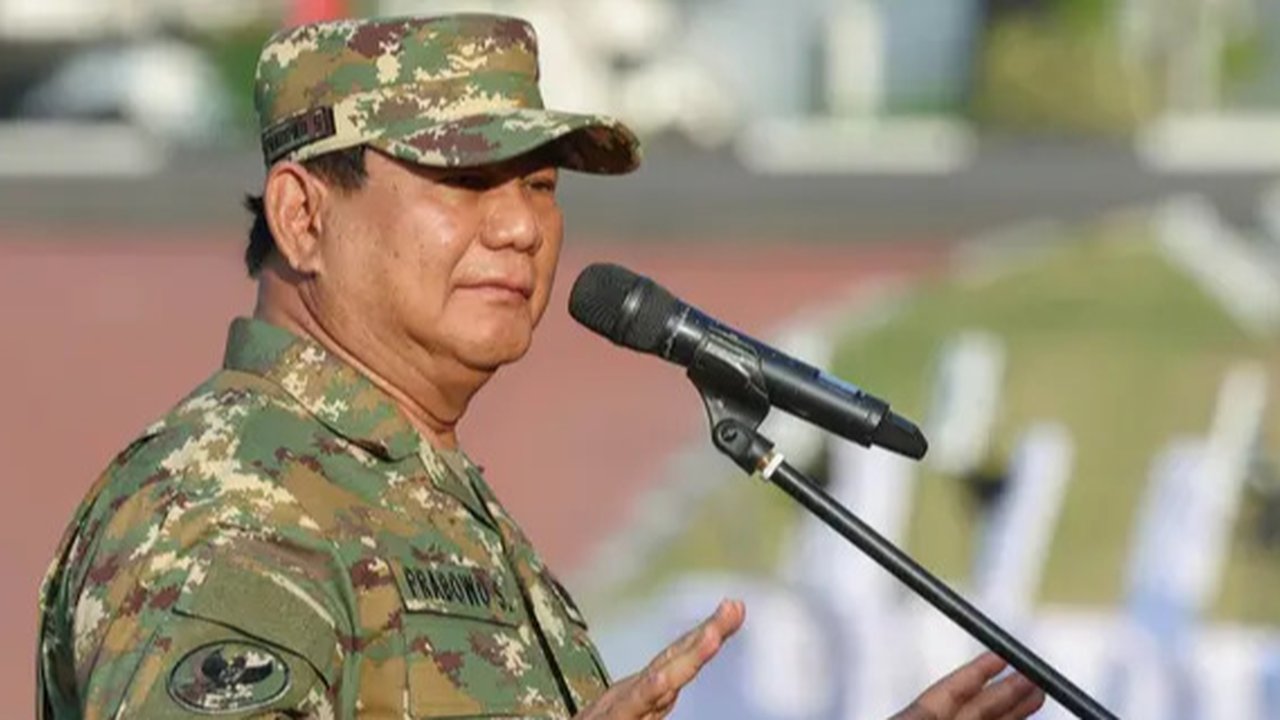 Presiden Prabowo Subianto menekan sejumlah hal kepada para anggota Kabinet Merah Putih. (AP Photo/Achmad Ibrahim)