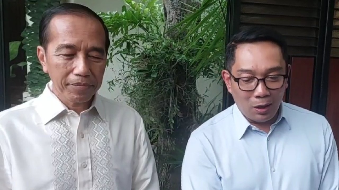 Ridwan Kamil dan Jokowi