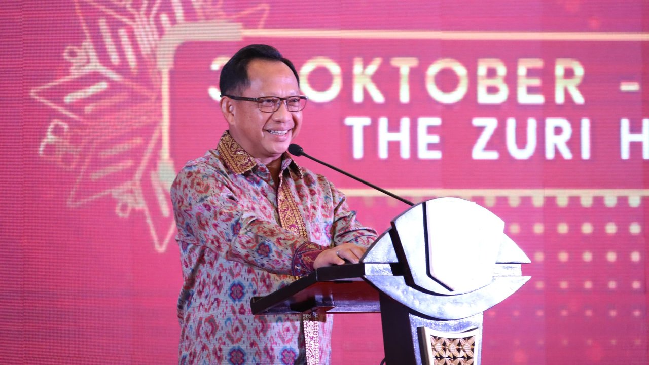 Mendagri Tito Karnavian menghadiri Rakornas BPSDM