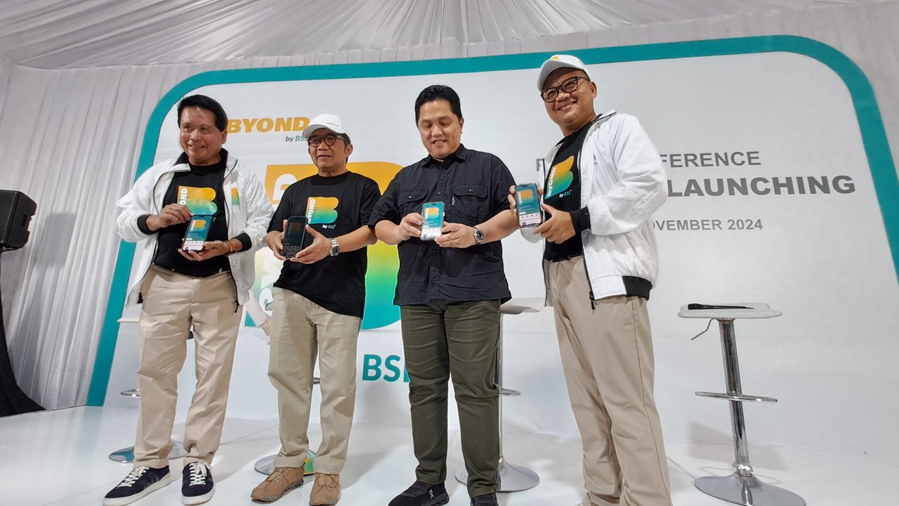 PT Bank Syariah Indonesia Tbk (BSI) secara resmi meluncurkan SuperApp BYOND by BSI.