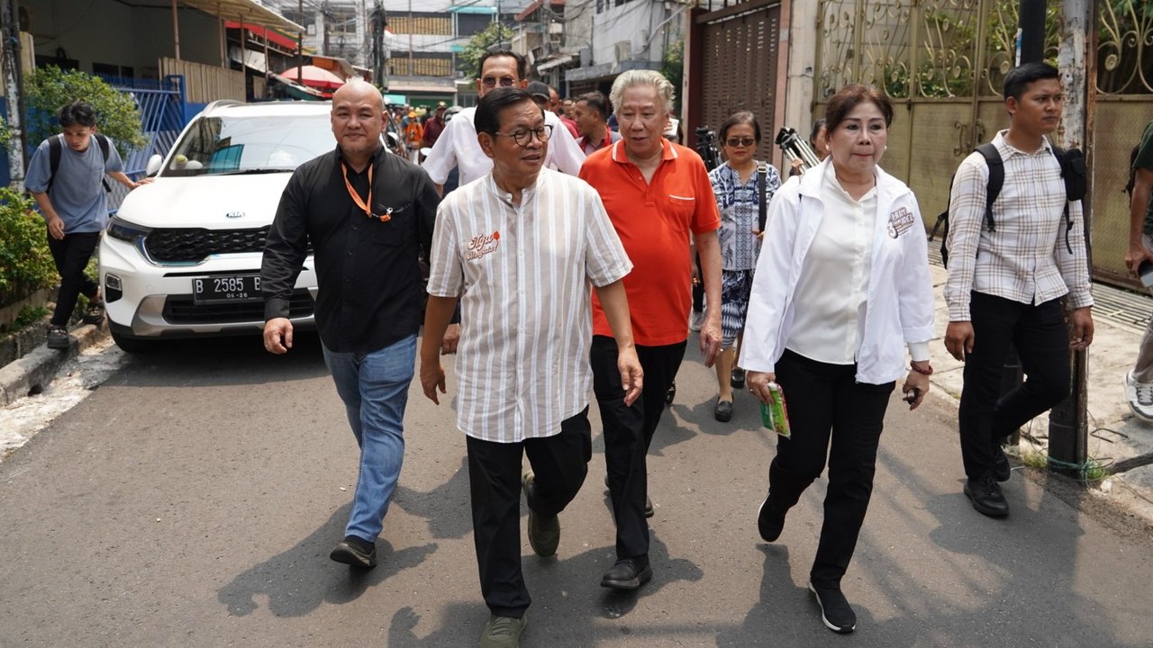 Pramono Blusukan di Glodok