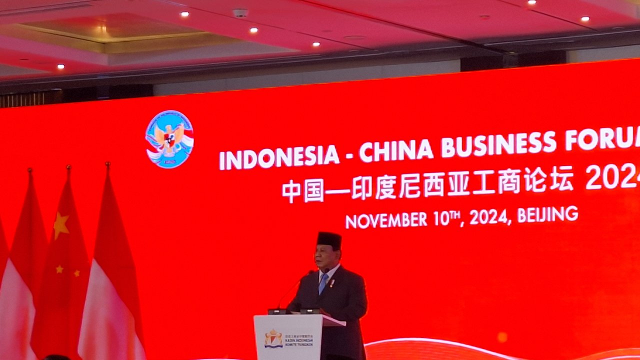 Kunjungan Prabowo Subianto ke China.