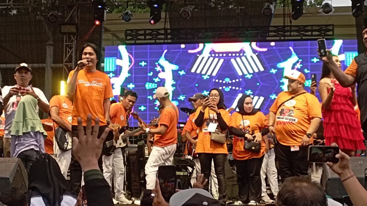 Rano Hadiri Kampanye Akbar Forkabi Jaksel,