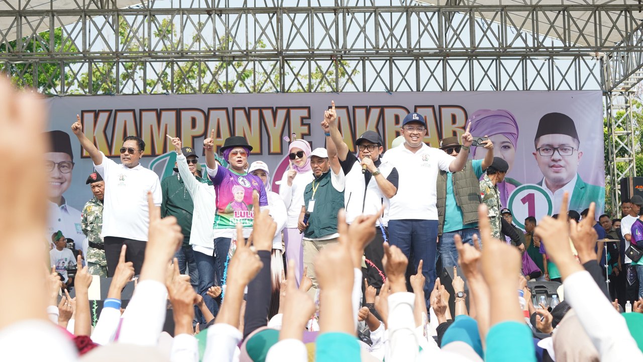 Kampanye Cak Imin di Jawa Timur