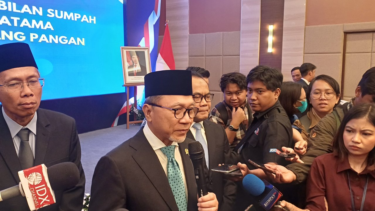 Menko Pangan Zulkifli Hasan