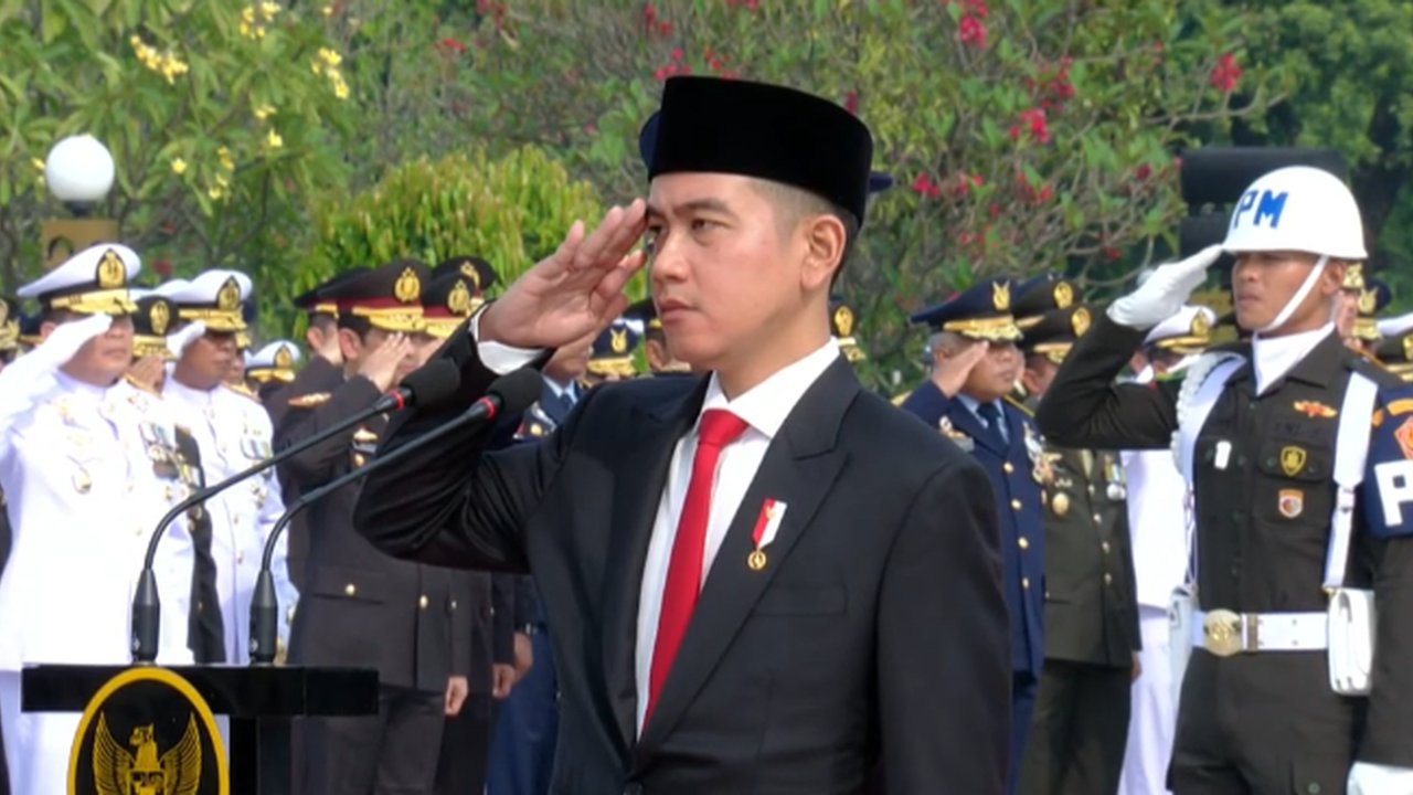 Wapres Gibran Pimpin Upacaraa