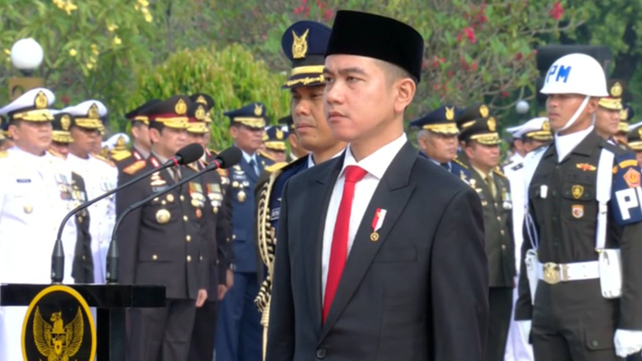 Wapres Gibran Pimpin Upacaraa