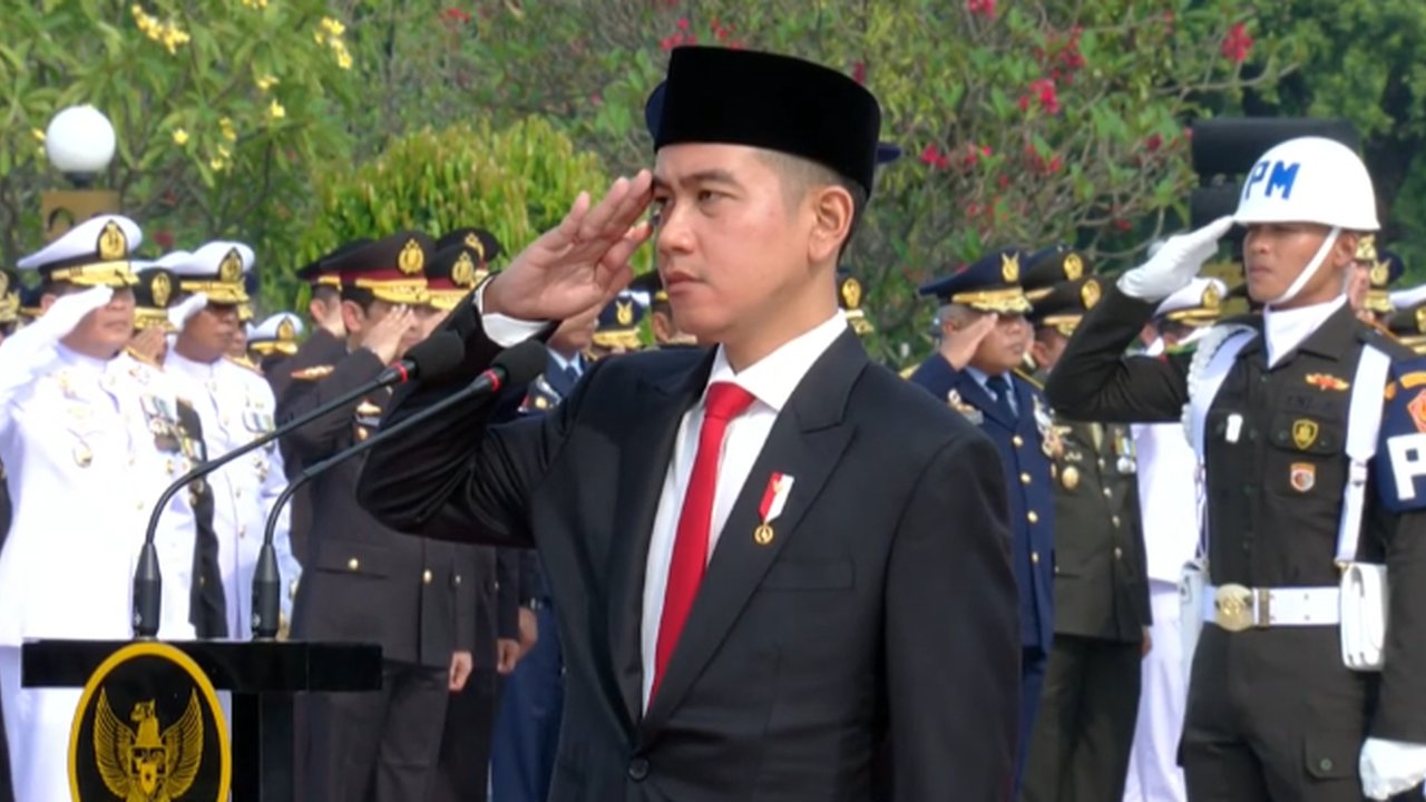 Wapres Gibran Pimpin Upacaraa