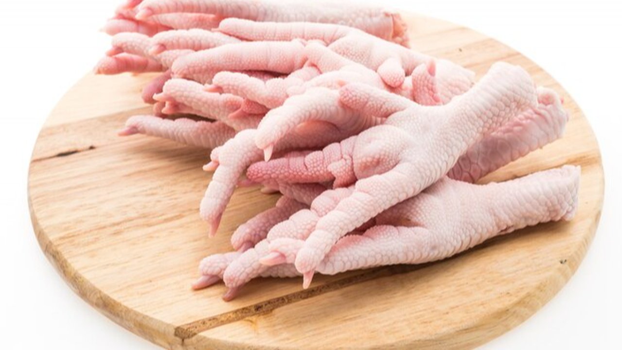 Ilustrasi ceker ayam.