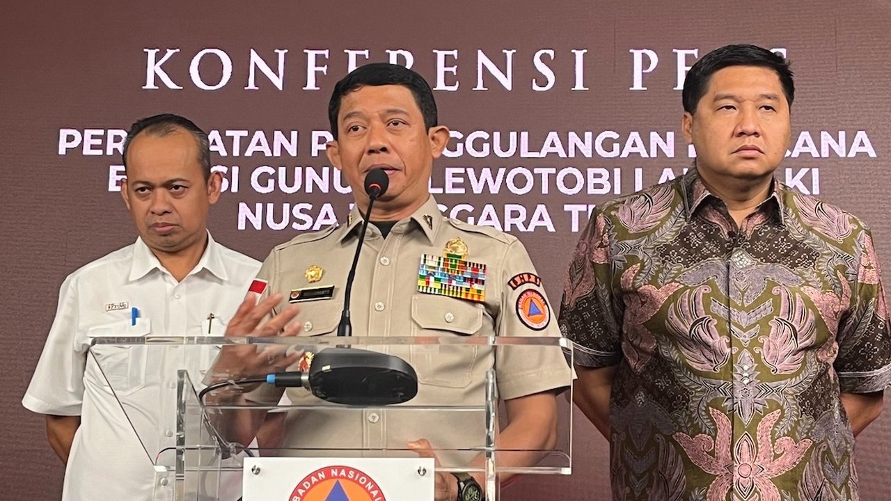 Kepala Badan Nasional Penanggulangan Bencana (BNPB) Suharyanto