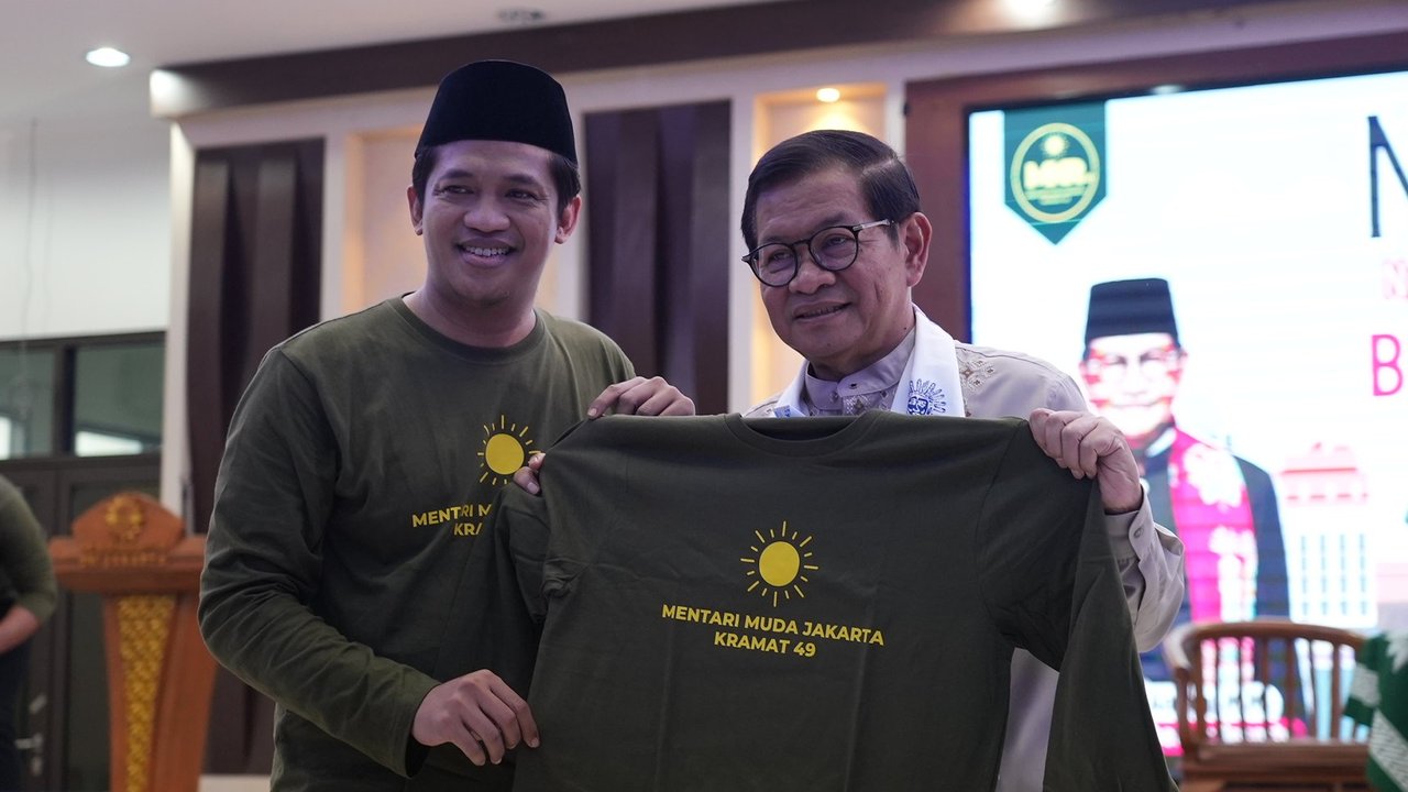 Pramono Anung di Kantor PWM Jakarta,