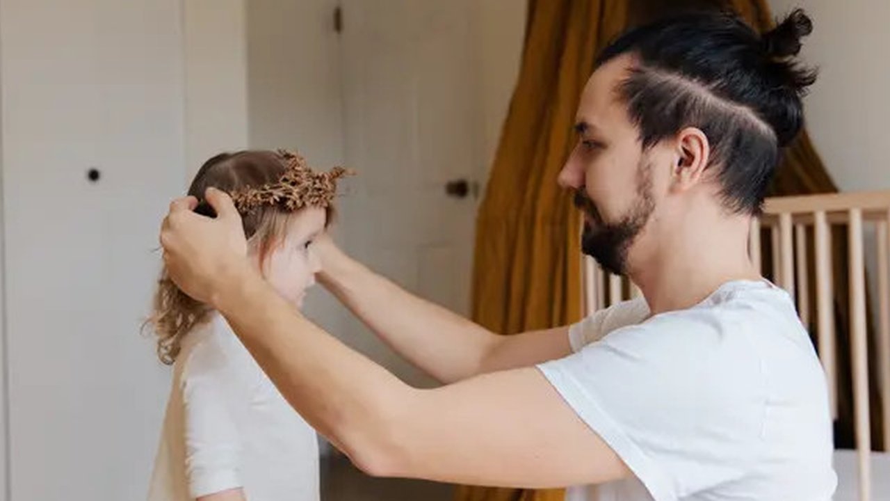 kata kata untuk hari ayah Ilustrasi dibuat Stable Diffusion