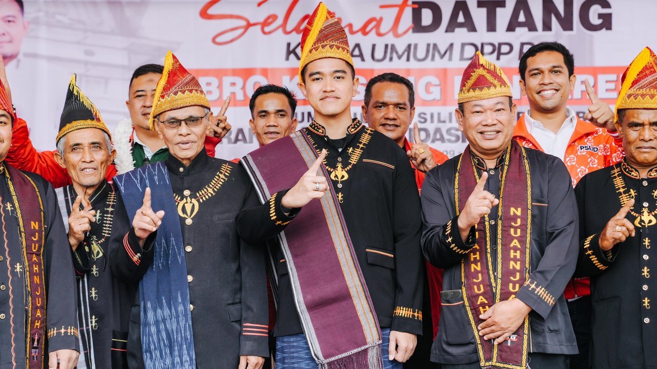 Kaesang Pangarep di Dairi