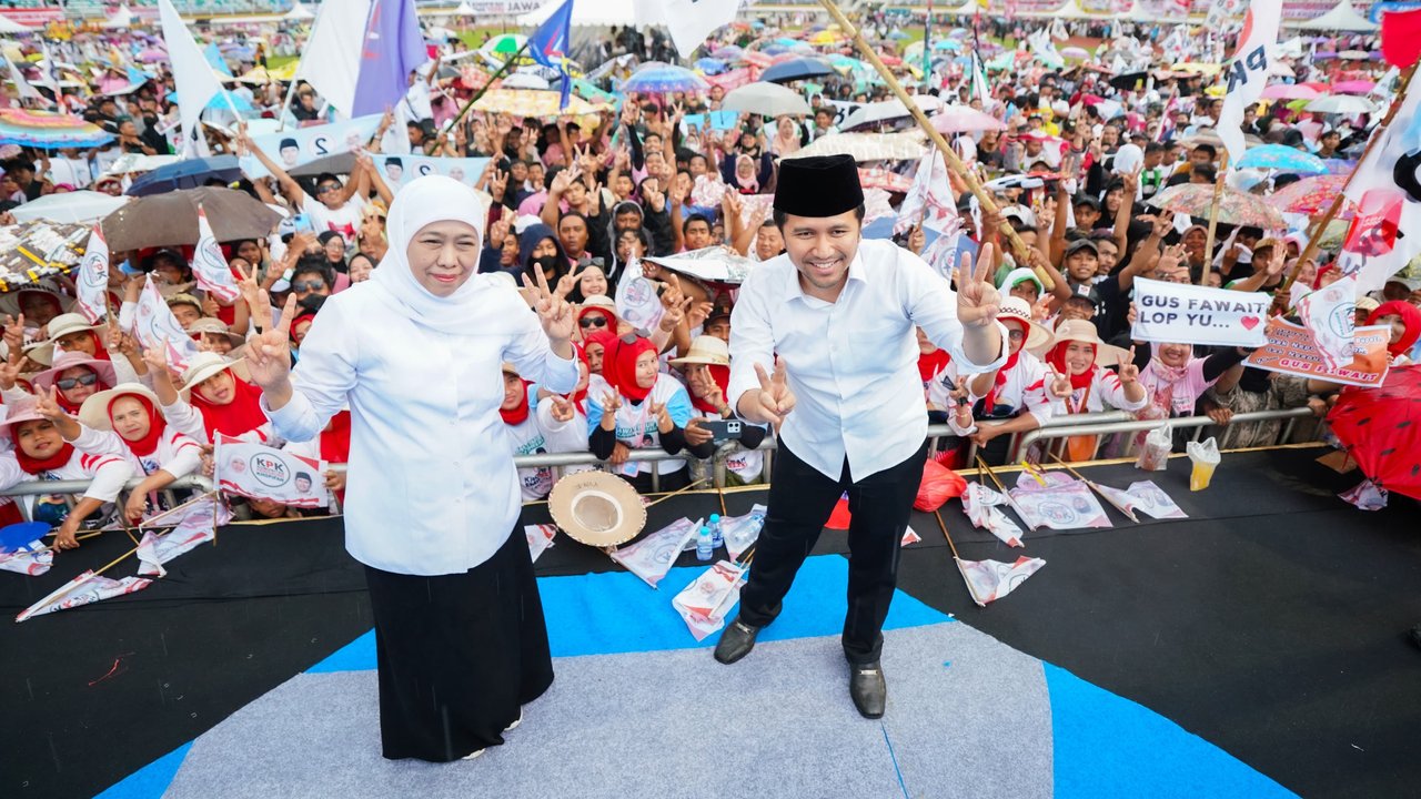 Kampanye Akbar Khofifah