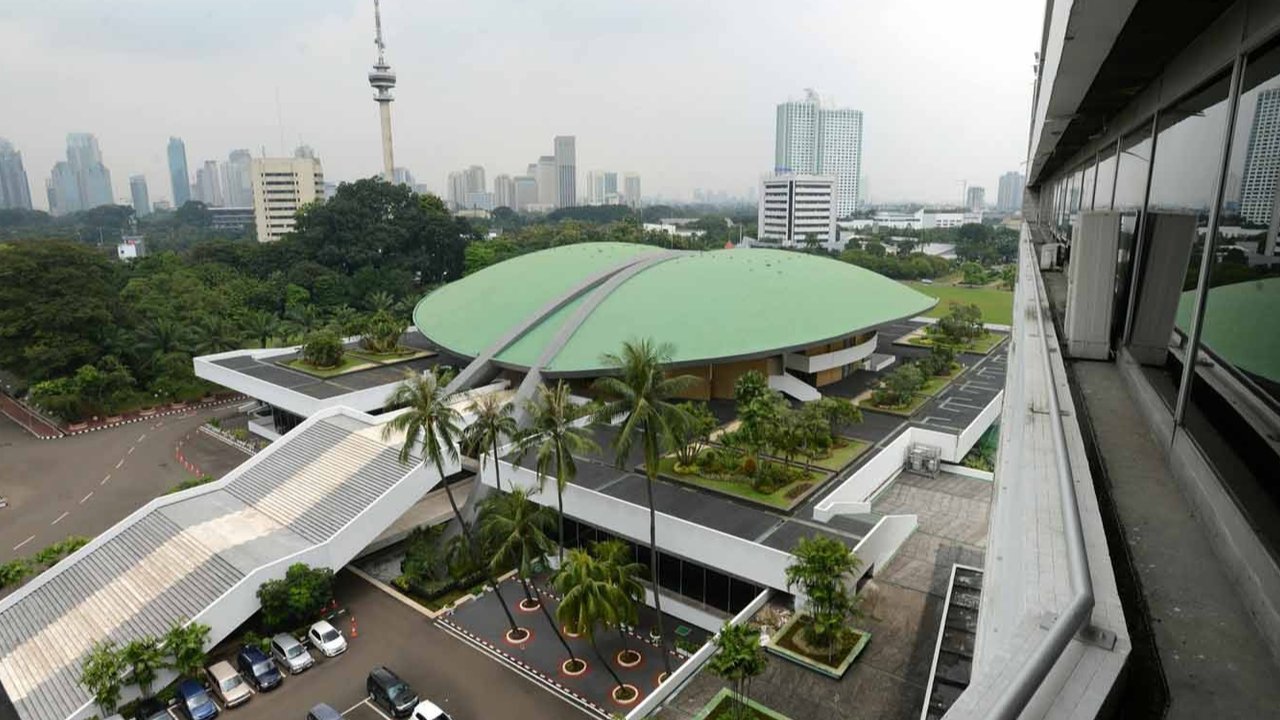 Ilustrasi Gedung DPR/MPR