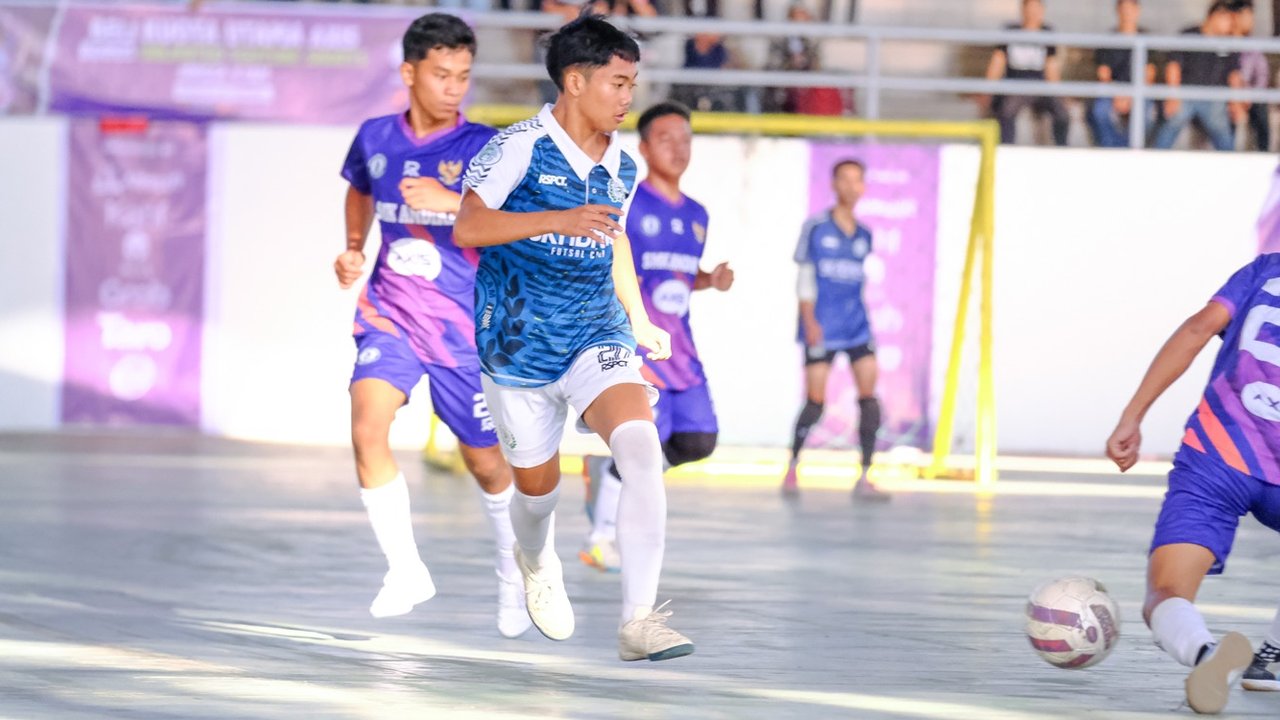 Laga pertandingan AXIS Nation Cup 2024.