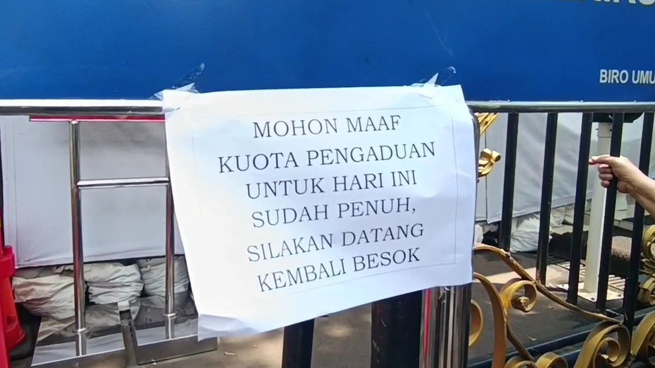 Hari Ketiga Layanan Lapor Mas Wapres Mencapai Batas Maksimal