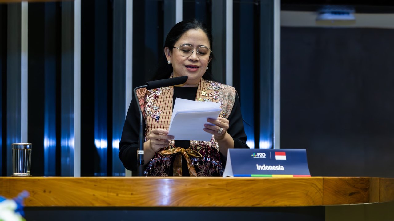 Ketua DPR Puan Maharani di Acara G20 Parliamentary Speaker's Summit