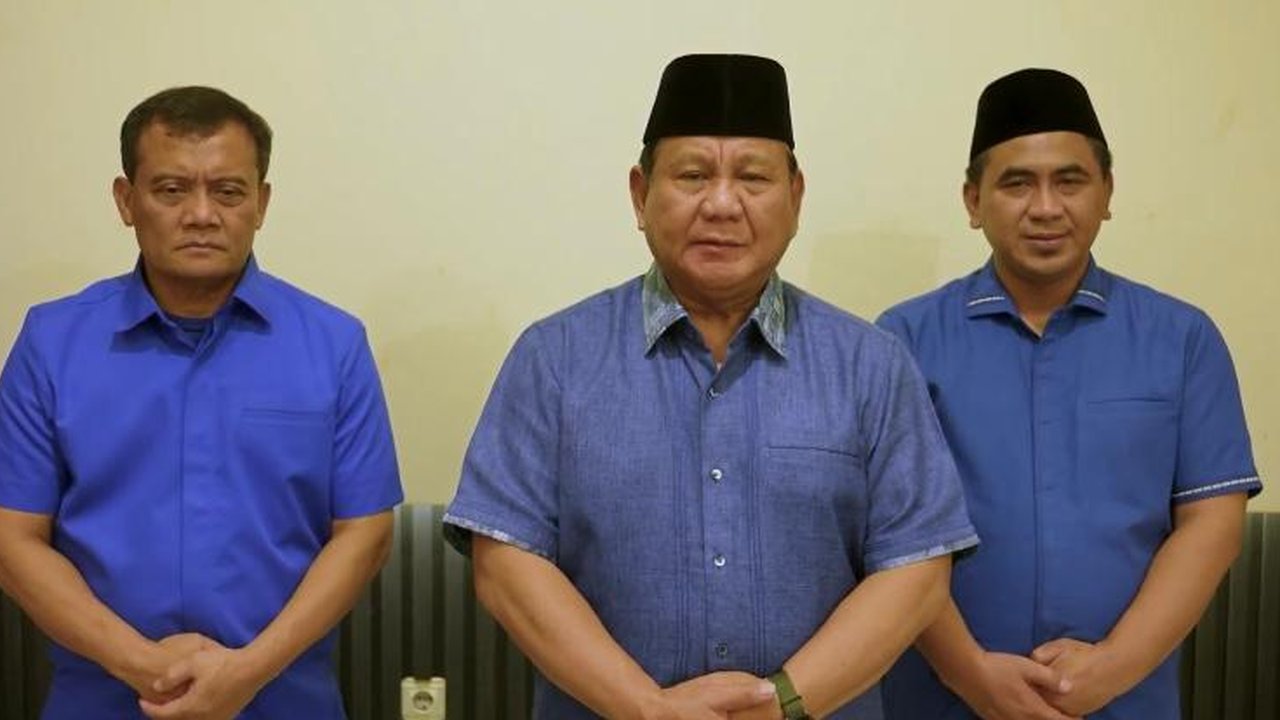 Prabowo Dukung Ahmad Luthfi dan Taj Yasin