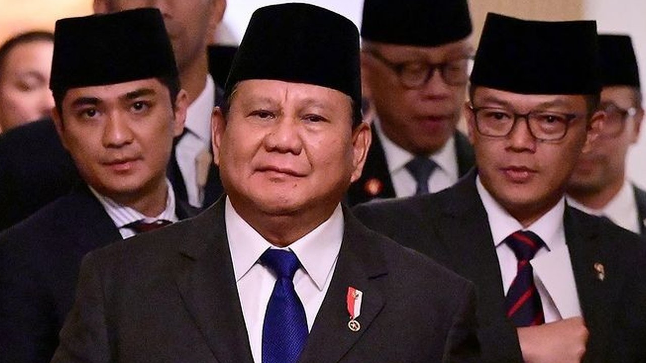 Potret Budi Djiwandono Dampingi Presiden Prabowo Makan Malam di AS