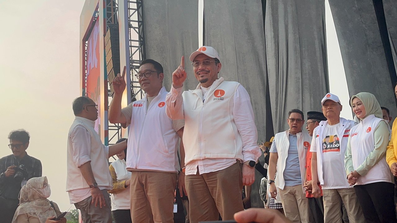 Ridwan Kamil-Suswono Kampanye Akbar