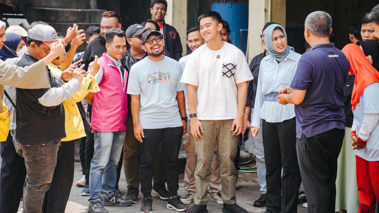 Kaesang Sambangi Basis Wilayah Teguh Prakosa