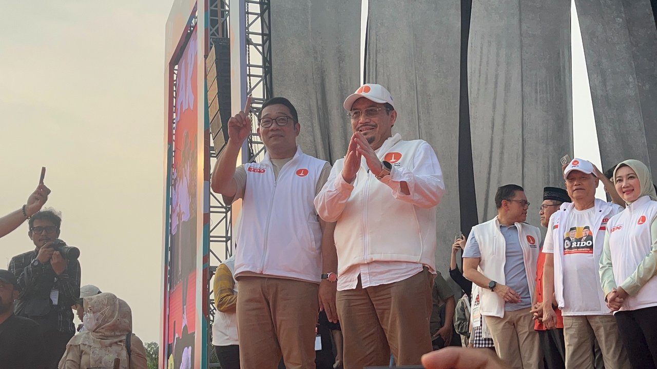 Kampanye Akbar Ridwan Kamil-Suswono