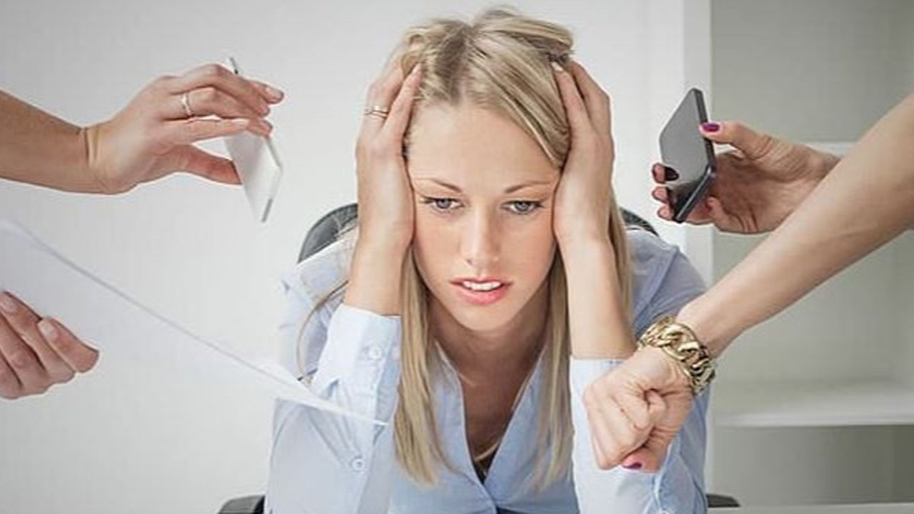 Ilustrasi Stress. (foto: Pinterest).