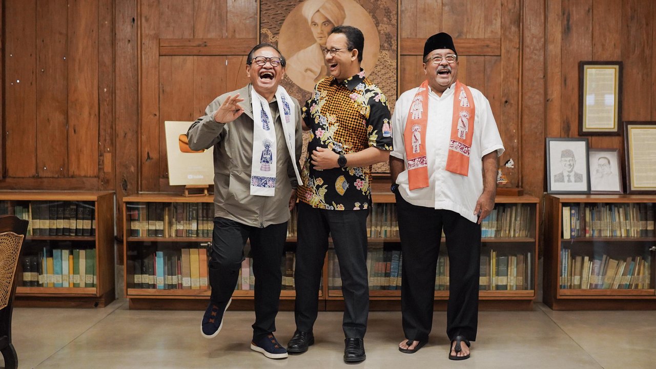 Pramono-Rano bertemu Anies Baswedan