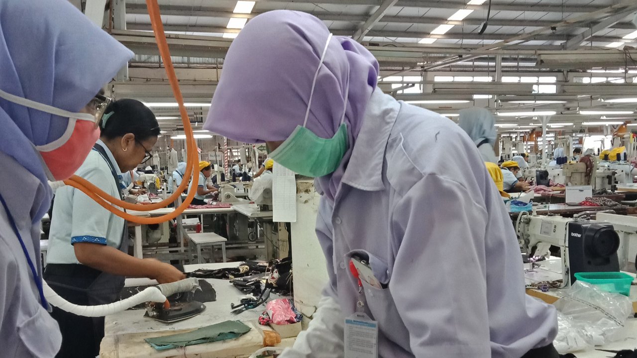 Pekerja PT Sri Rejeki Isman Tbk. (Dok Sritex)