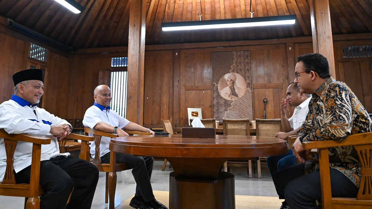 Ahmad Syaikhu-Ilham Habibie (ASIH) Bertemu Anies Baswedan