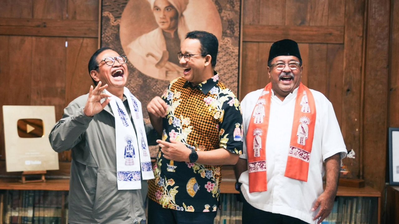 Pramono-Rano bertemu Anies Baswedan