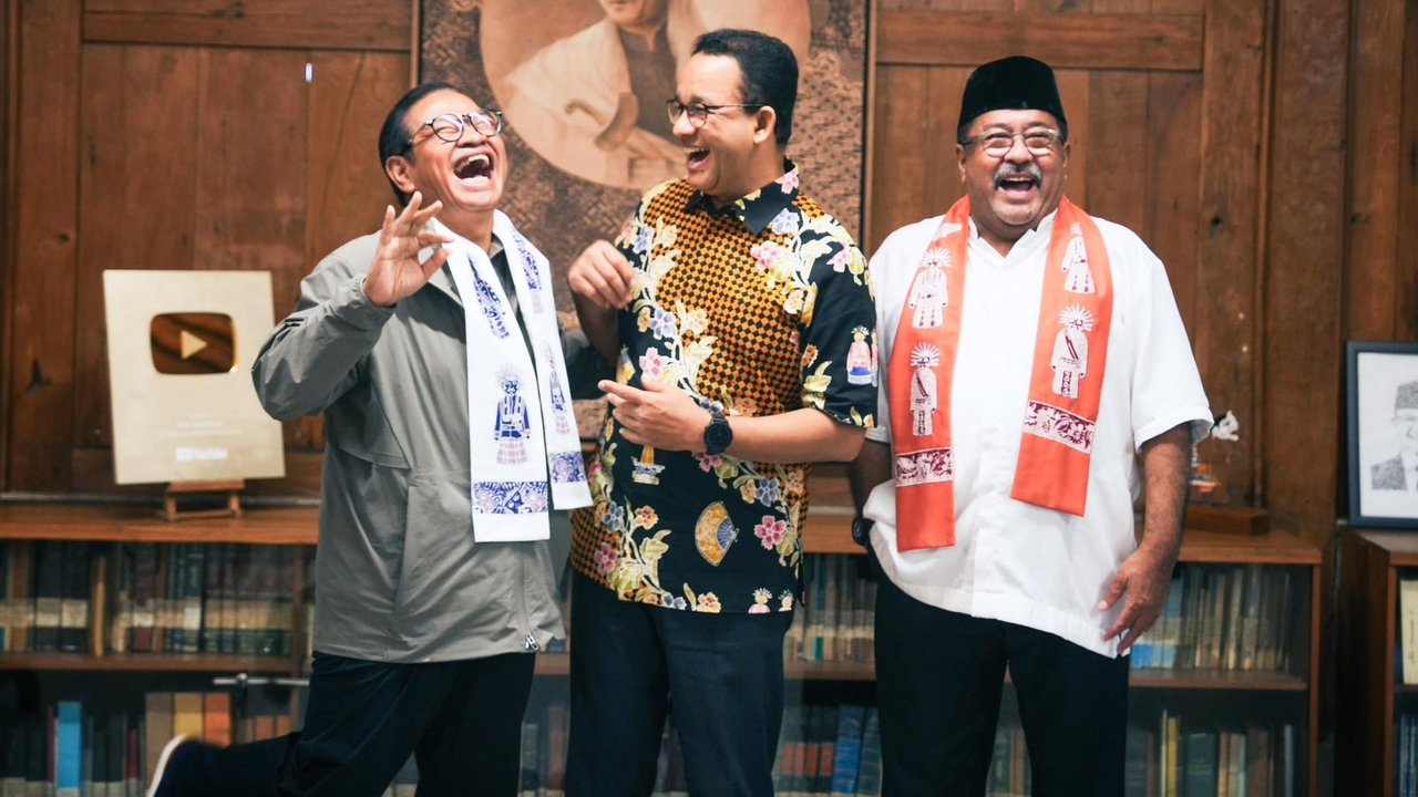 Pramono-Rano bertemu Anies Baswedan