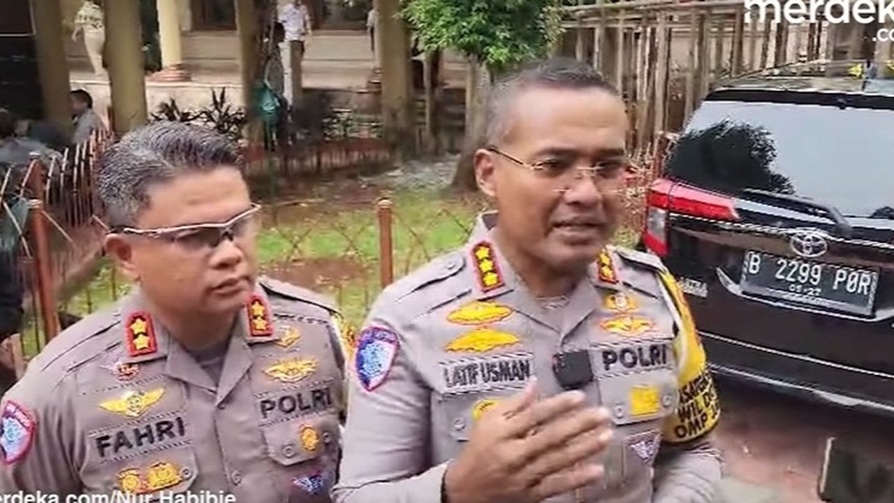 Direktur Lalu Lintas Polda Metro Jaya, Kombes Latif Usman