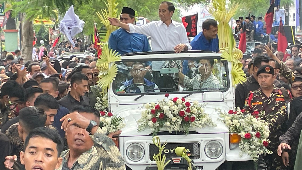 Jokowi dukung Lutfi-Taj Yasin