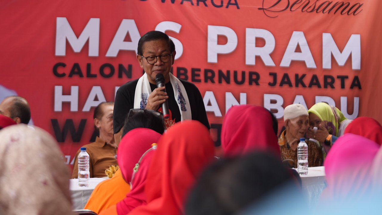 Pramono-Rano bertemu Anies Baswedan
