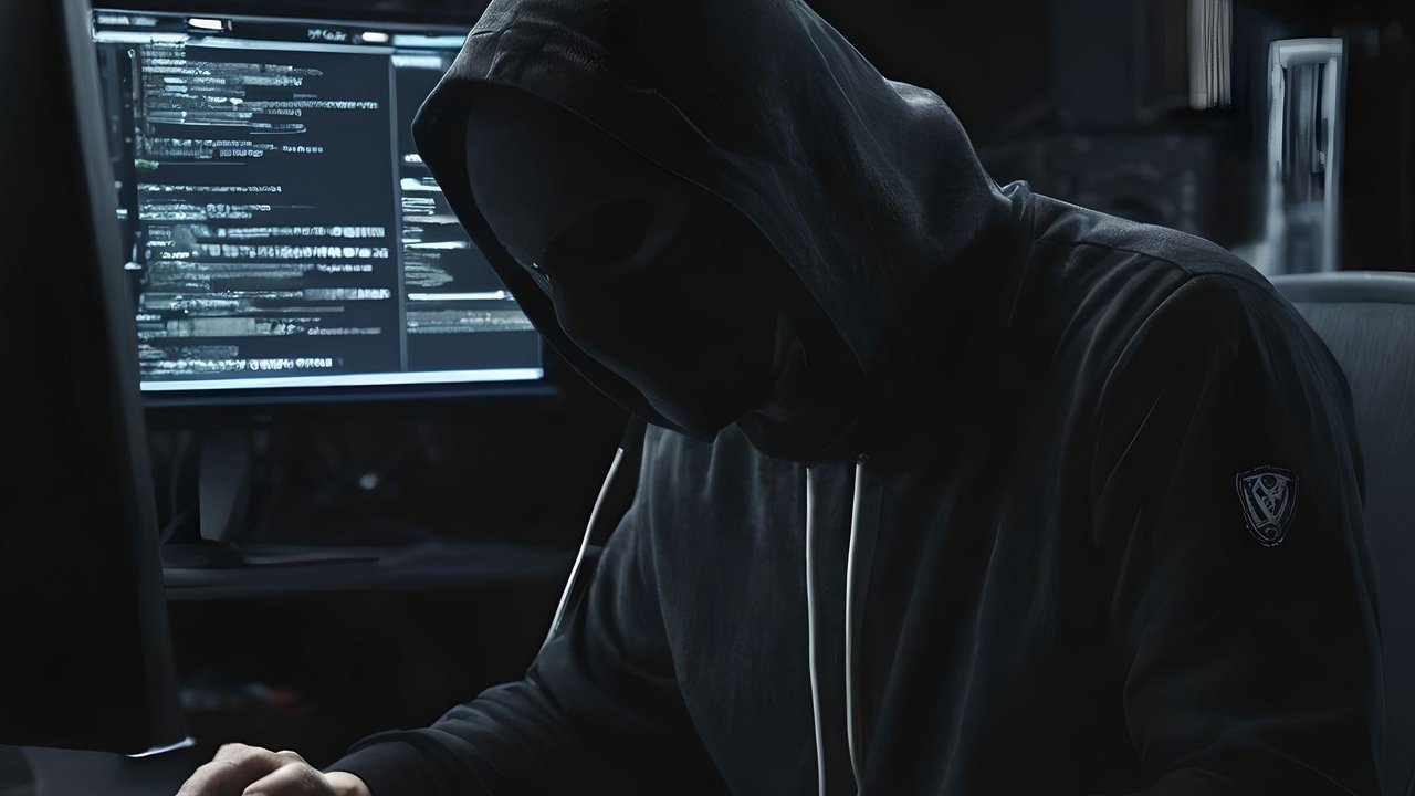 Ilustrasi hacker (Ilustrasi dari AI/ Fotor)