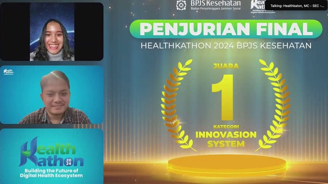 BPJS Kesehatan Umumkan Pemenang Lomba Healthkathon Tahun 2024