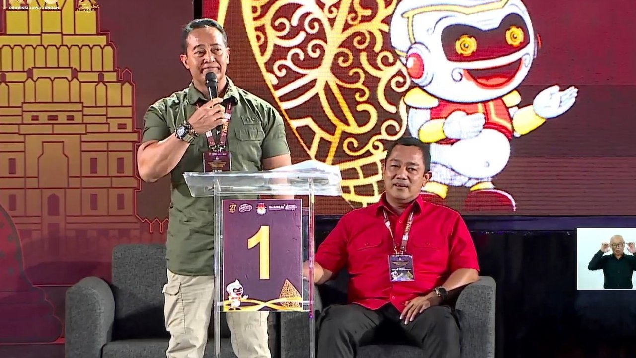 Debat Pertama Pilkada Jawa Tengah 2024