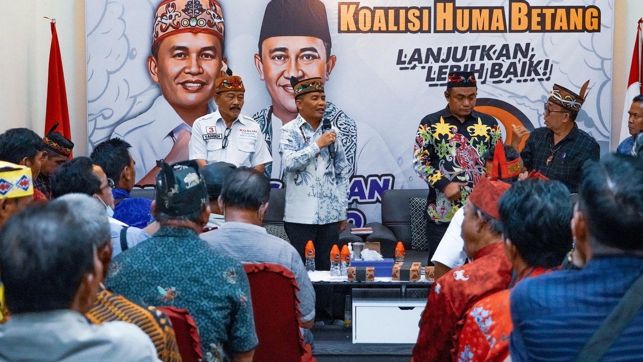 Silaturahmi Tokoh Masyarakat bersama Agustiar di Rumah Pemenangan